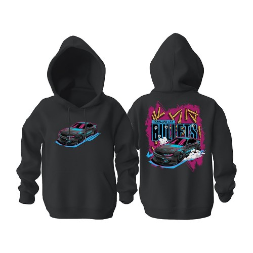 Bullets Car Hoodie