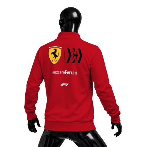 Scuderia Ferrari Red Edition Fermuarlı Hırka 2021 2
