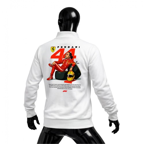 Ferrari 44 Hamilton Legacy Fermuarlı Hırka