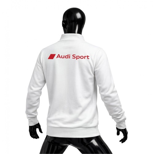 AUDI RS White Edition 2023 Fermuarlı Hırka 2