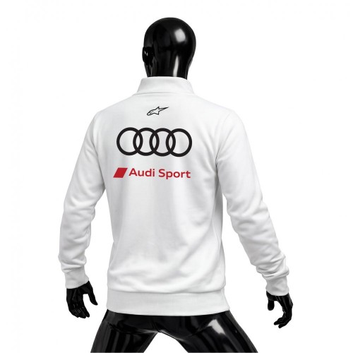 AUDI DTM White Edition 2023 Fermuarlı Hırka 2