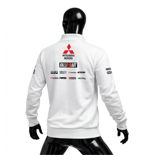 Mitsubishi Ralliart Legacy White Edition Fermuarlı Hırka 2