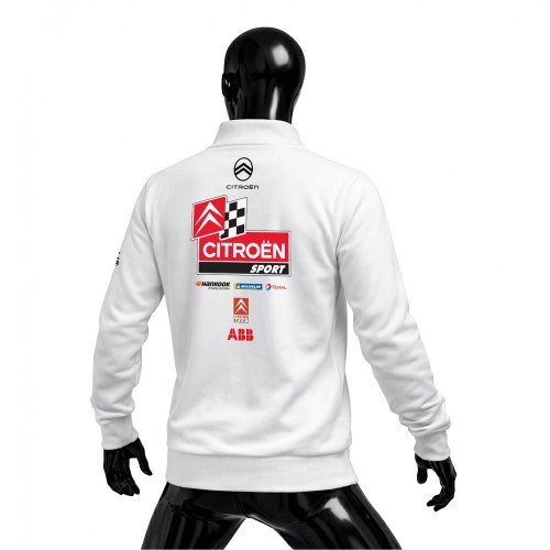 Citroën Racing Team White Edition Fermuarlı Hırka 2