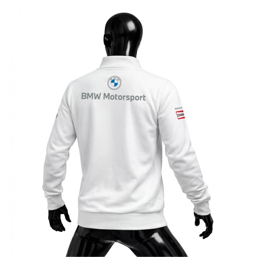 BMW Motorsport Legacy White Edition Fermuarlı Hırka 2