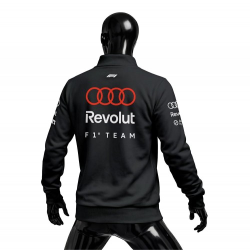 Audi Revolut F1 Team: R26 - Merch Edition Black 2026 Fermuarlı Hırka 2