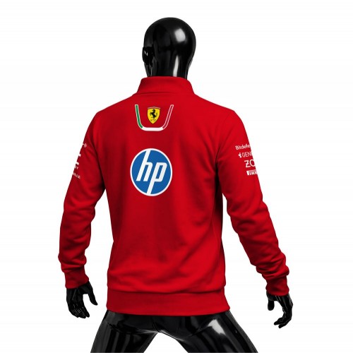 Scuderia Ferrari: SF-26 Merch Edition - Red 2026 Fermuarlı Hırka 2