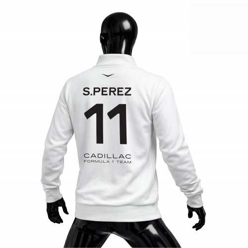 Cadillac F1 Team: White Crew Edition 2026 Fermuarlı Hırka