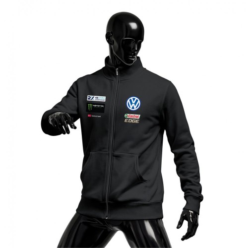 Volkswagen: Rallycross Black Edition 2023 Fermuarlı Hırka