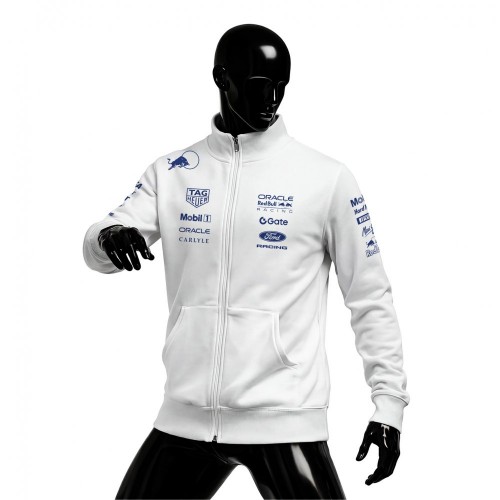 RED BULL RB22 - White Edition Fermuarlı Hırka