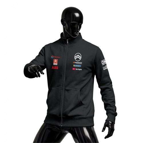 Citroën Racing Team Black Edition Fermuarlı Hırka