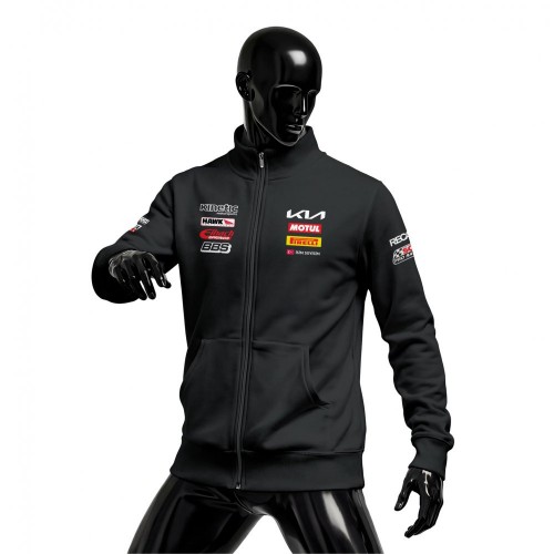 KIA Racing Team Black Edition Fermuarlı Hırka