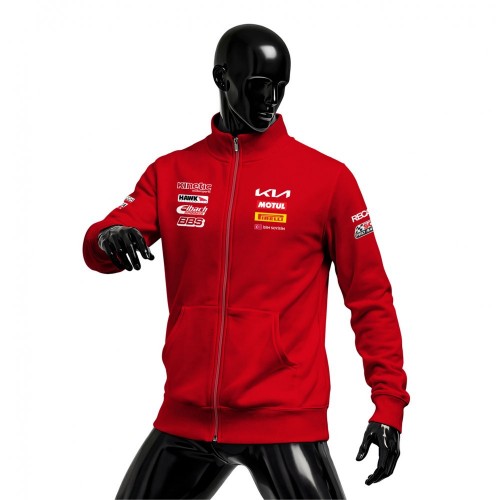 KIA Racing Team Red Edition Fermuarlı Hırka