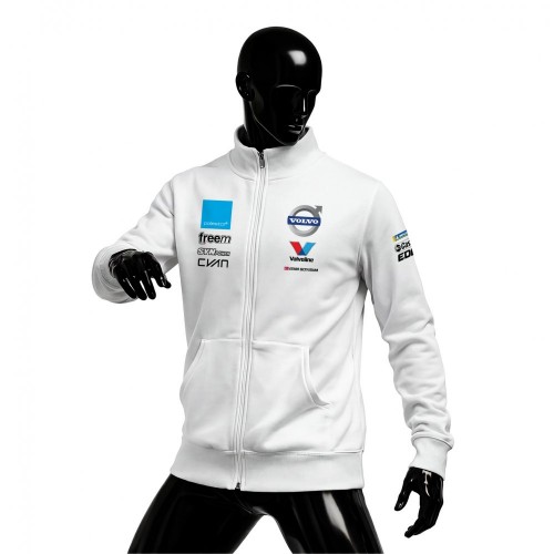 Volvo Racing Legacy White Edition Fermuarlı Hırka