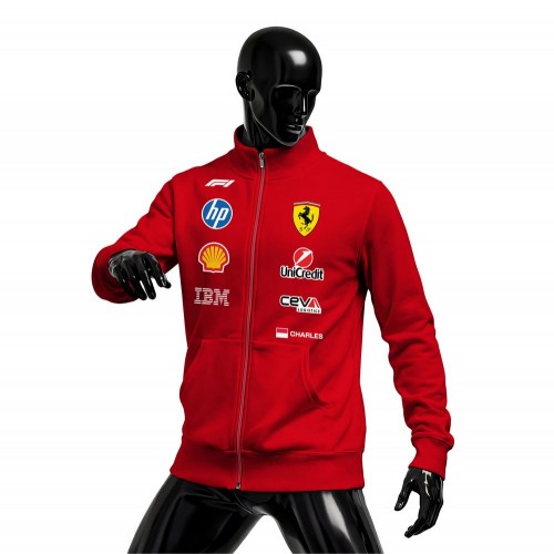 Scuderia Ferrari: SF-26 Edition 2026 Fermuarlı Hırka