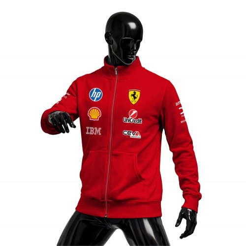 Scuderia Ferrari: SF-26 Merch Edition - Red 2026 Fermuarlı Hırka
