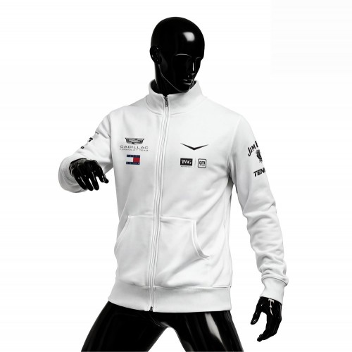 Cadillac F1 Team: Merch Edition - White 2026 Fermuarlı Hırka
