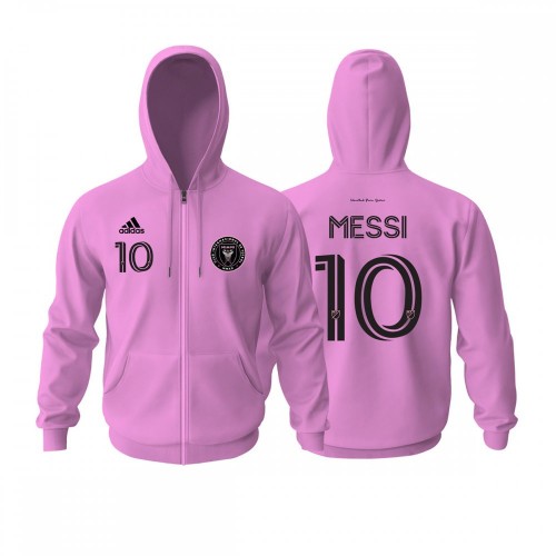 Inter Miami : Home - 23/24 FERMUARLI HOODIE