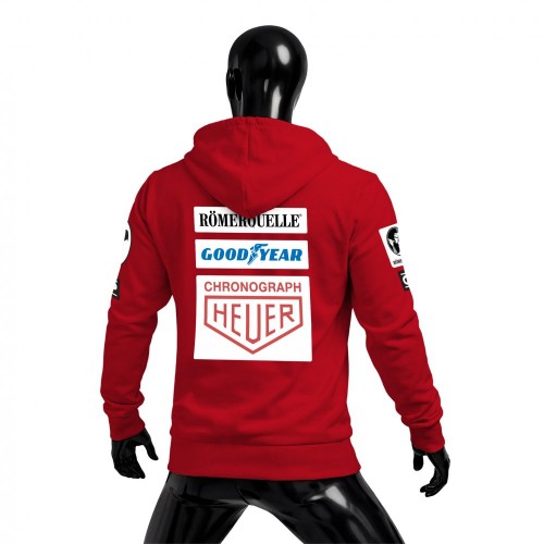 Scuderia Ferrari 1975 Niki Lauda Edition Fermuarlı Hoodie 2