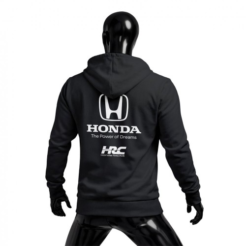 Honda: Team VTEC Black Edition Fermuarlı Hoodie 2