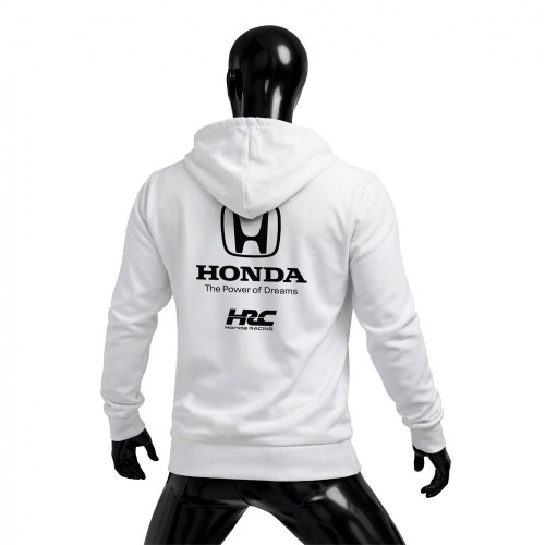 Honda: Team VTEC White Edition Fermuarlı Hoodie 2