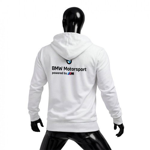 BMW: DTM White Edition 2023 Fermuarlı Hoodie 2