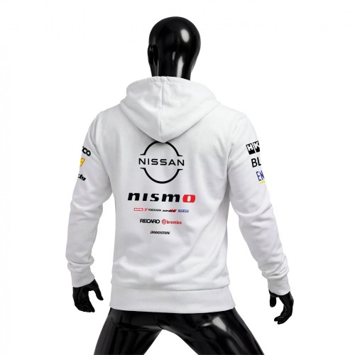 Nissan Nismo Legacy White Edition Fermuarlı Hoodie 2