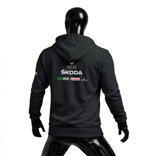 Škoda VRS Heritage Black Edition Fermuarlı Hoodie 2