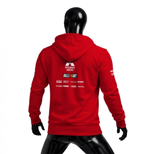Mitsubishi Ralliart Legacy Red Edition Fermuarlı Hoodie 2