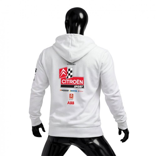 Citroën Racing Team White Edition Fermuarlı Hoodie 2