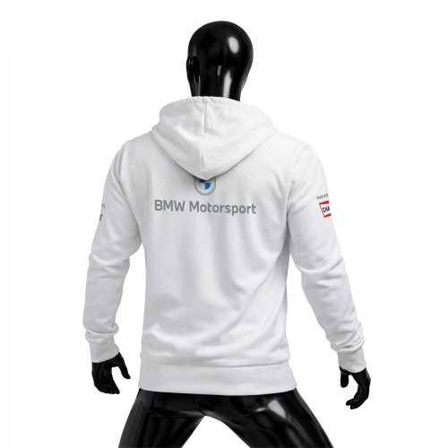 BMW Motorsport Legacy White Edition Fermuarlı Hoodie 2