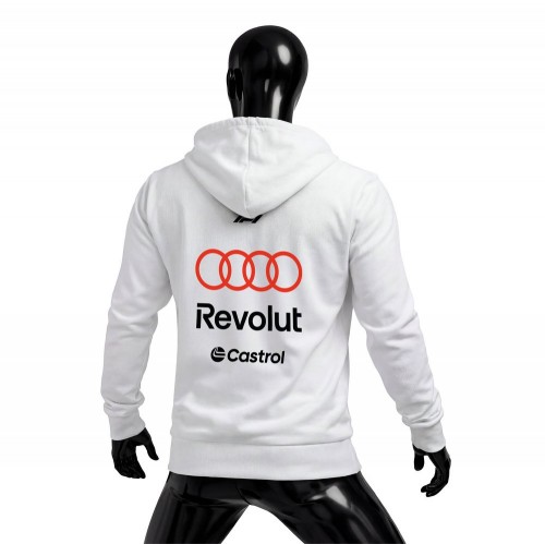 Audi Revolut F1 Team: R26 - White Edition 2026 Fermuarlı Hoodie 2