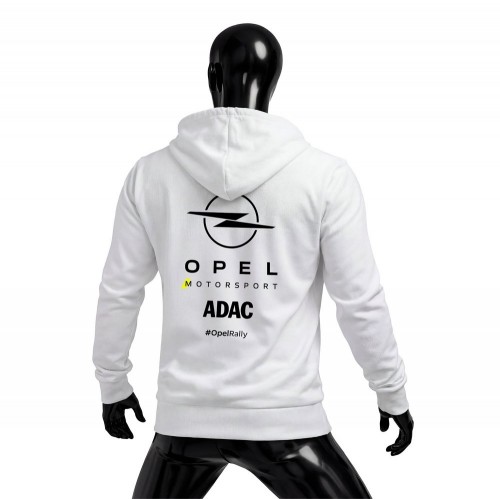 Opel Motorsport: White Edition #OpelRally 2026 Fermuarlı Hoodie 2