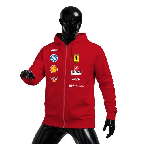 Scuderia Ferrari SF-25 MonzaGP - Niki Lauda Edition 2025 Fermuarlı Hoodie
