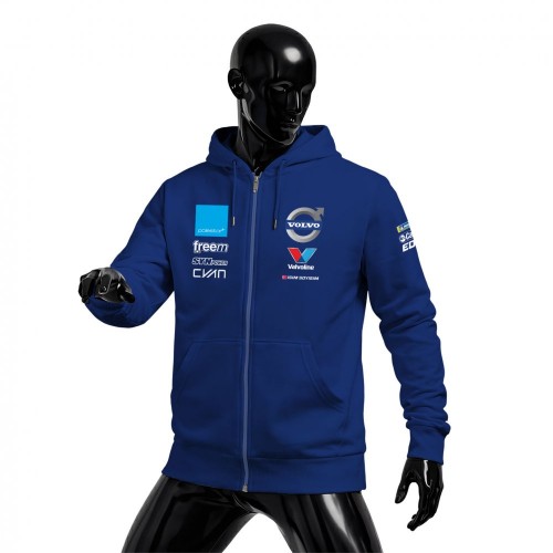 Volvo Racing Legacy Navy Edition Fermuarlı Hoodie