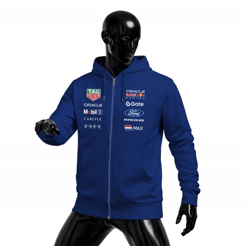 Red Bull Racing: RB22 - Navy Edition 2026 Fermuarlı Hoodie