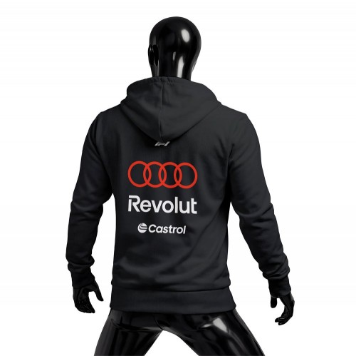 Audi Revolut F1 Team: R26 - Black Edition 2026 Fermuarlı Hoodie 2