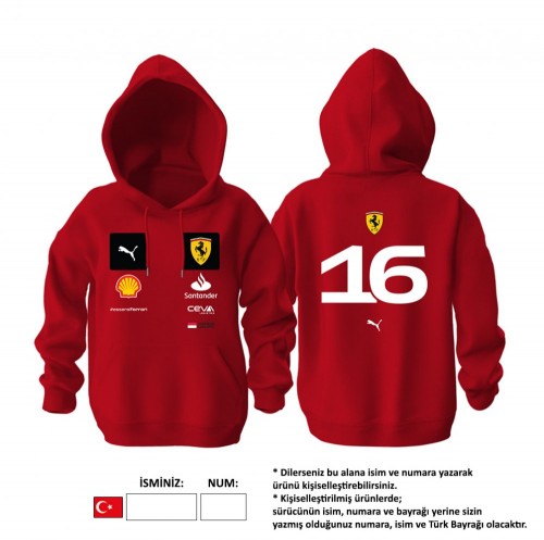 Scuderia Ferrari : Red Edition 2023 Hoodie