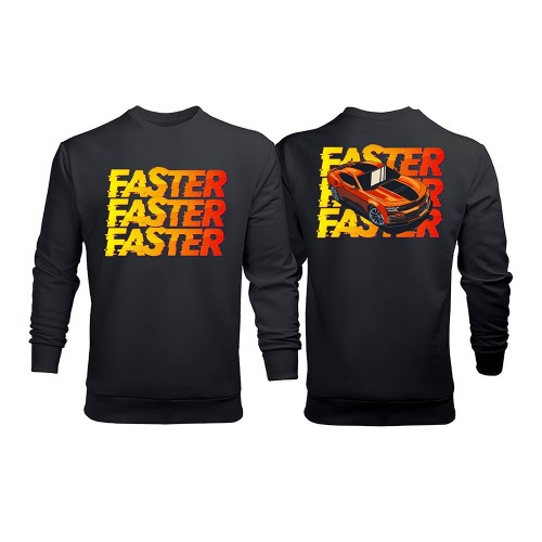 Faster Red Car Sweatshirt