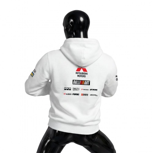 Mitsubishi Ralliart Legacy White Edition Hoodie 2