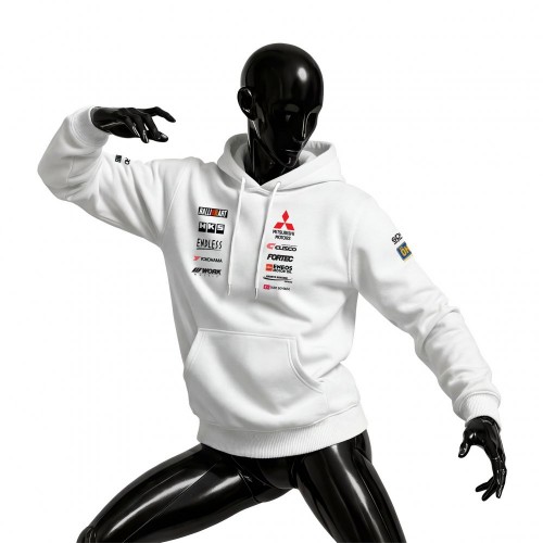 Mitsubishi Ralliart Legacy White Edition Hoodie
