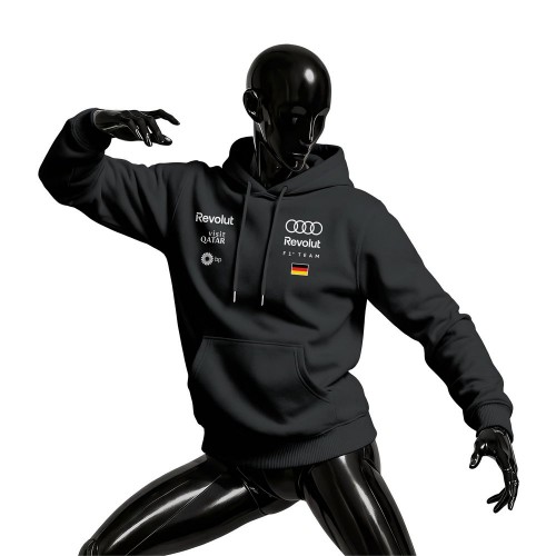 Audi Revolut F1 Team: R26 - Crew Edition Black 2026 Hoodie