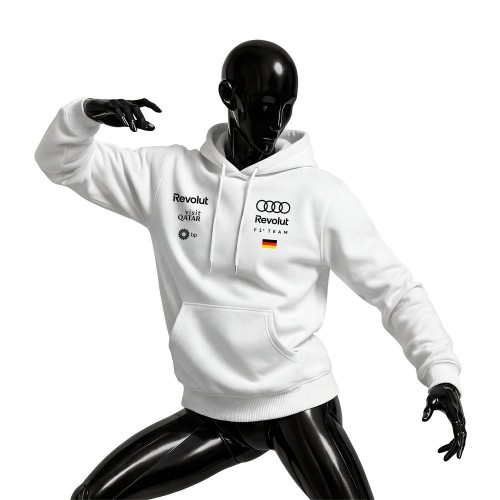 Audi Revolut F1 Team: R26 - Crew Edition White 2026 Hoodie