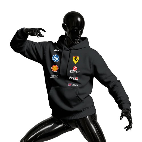 Scuderia Ferrari: SF-26 Black Edition 2026 Hoodie