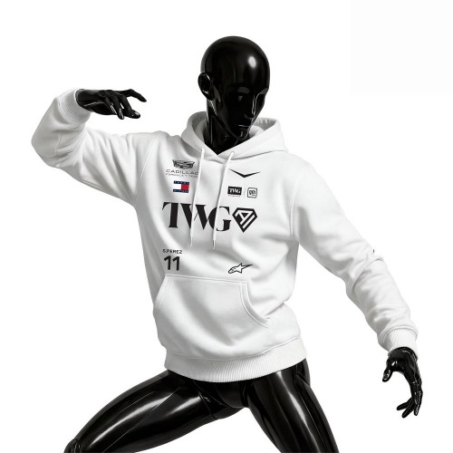 Cadillac F1 Team: White Edition 2026 Hoodie