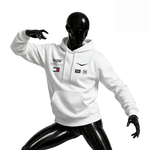 Cadillac F1 Team: White Crew Edition 2026 Hoodie 2