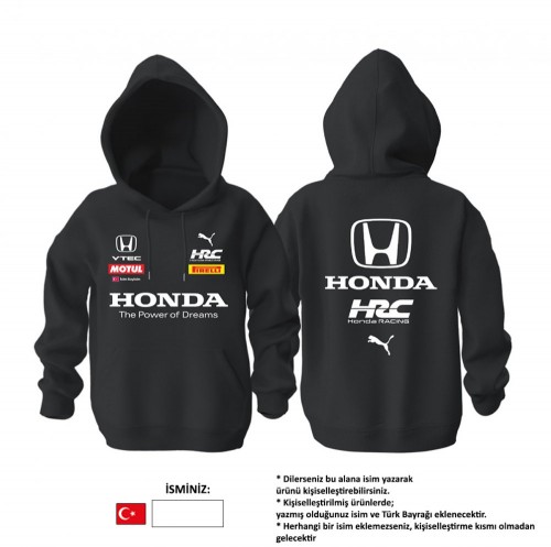 Honda: Team VTEC Black Edition Hoodie