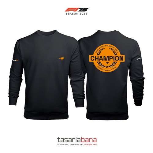 Lando Norris World Champion 2025 - Black Edition v2 Sweatshirt
