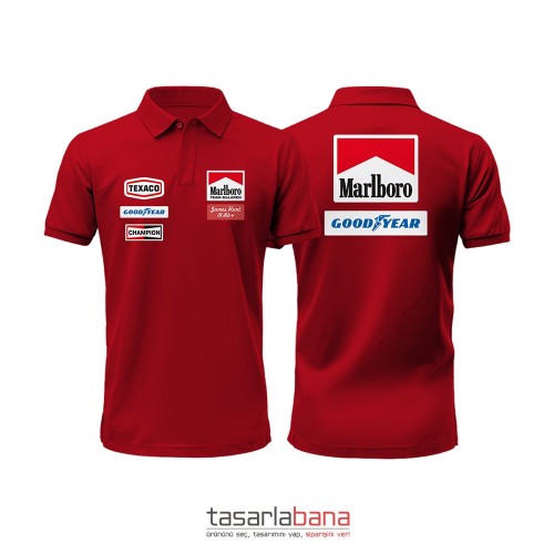McLaren F1 Team 1976 James Hunt Edition Polo Yaka