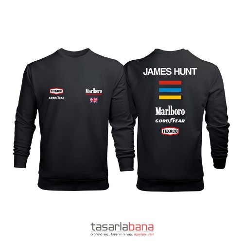 McLaren F1 Team James Hunt Black Edition Sweatshirt