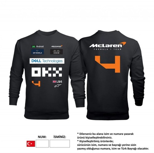 McLaren F1 Team MCL38 - Black Edition Sweatshirt